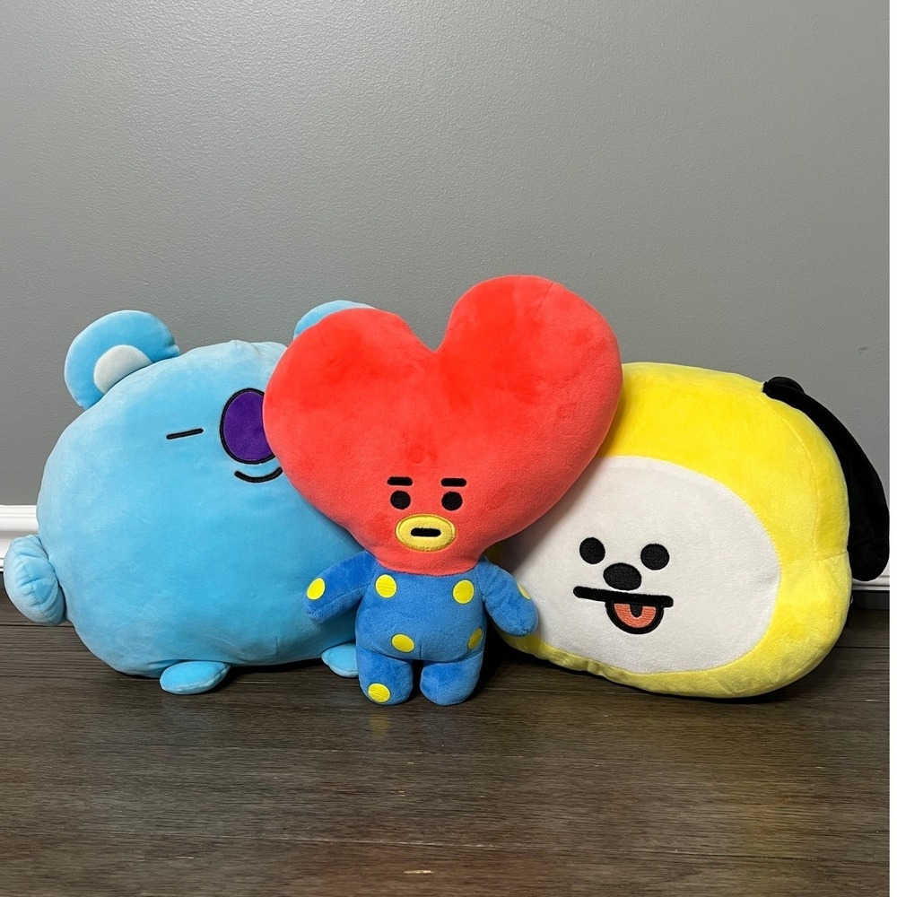 BT21 Koya Tata Chimmy‎ Plush Pillows Set